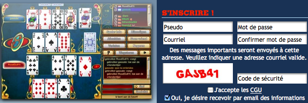 La crapette jeu Gametwist/com